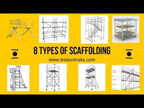 Different Types of Scaffolding